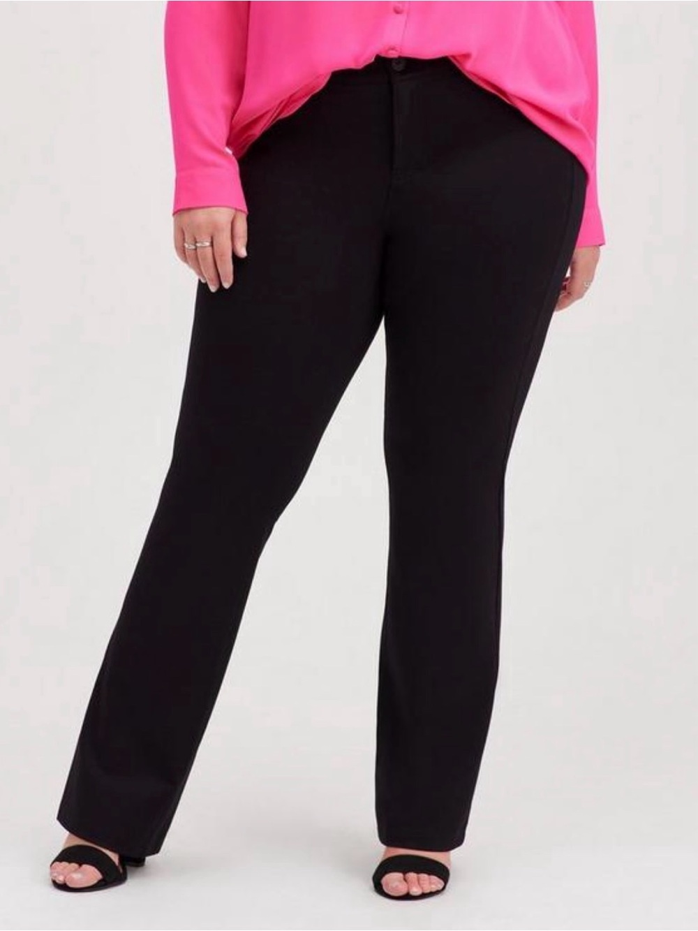 TORRID BOMBSHELL LUXE highrise pants size 12S